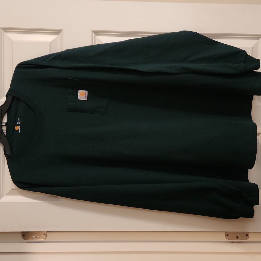 Carhartt Dark Green Long Sleeve Shirt